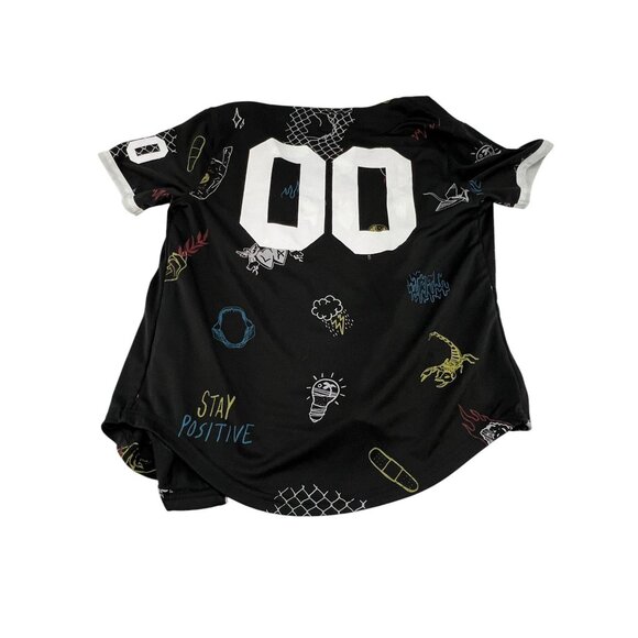 Rue21 Los Angeles Graphic Baseball Jersey Button-Up S Short Sleeves Athleisure - Picture 3 of 16